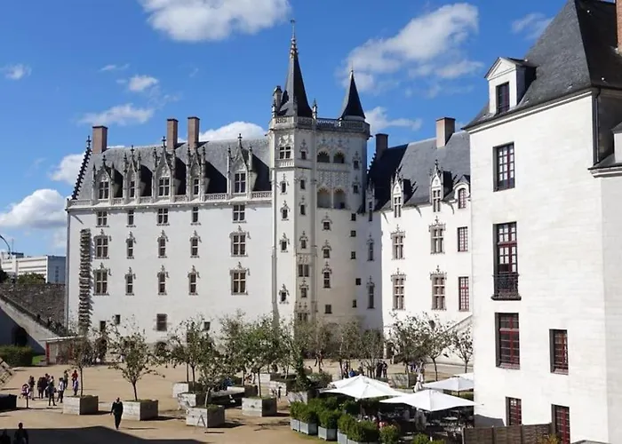 Grande Independante, Charme, Calme Sur Jardin, Centre, Acces Prive Par Escalier De L'immeuble, Sdb & Wc Prives, 10 Minutes Gare Et Palais Des Congres *