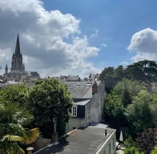 Grande Indépendante, Charme, Calme Sur Jardin, Centre, Accès Privé Par Escalier De L'immeuble, Sdb&wc Privés, 10 Minutes Gare Et Palais Des Congrès Nantes