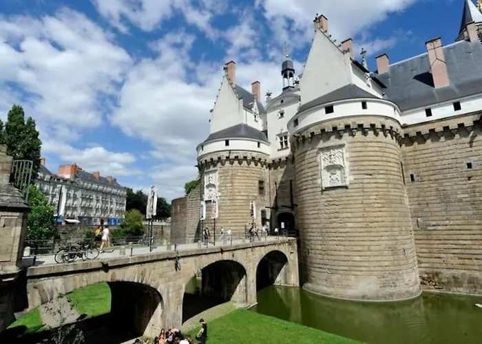 Grande Indépendante, Charme, Calme Sur Jardin, Centre, Accès Privé Par Escalier De L'immeuble, Sdb&wc Privés, 10 Minutes Gare Et Palais Des Congrès